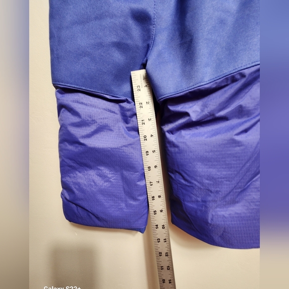 Columbia Sportwear Toddler Purple White Snow Suit Overalls, Size 2T.     G20 - Picture 4 of 14